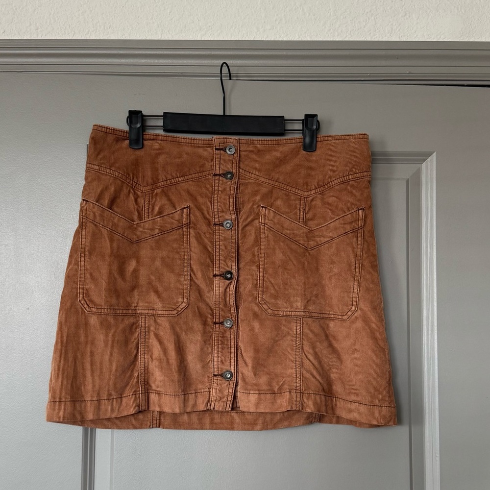 Free People Corduroy Skirt